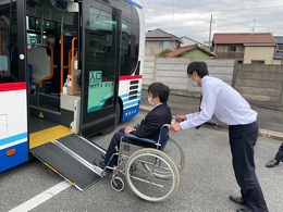 新人教育(車椅子のお客様への対応)