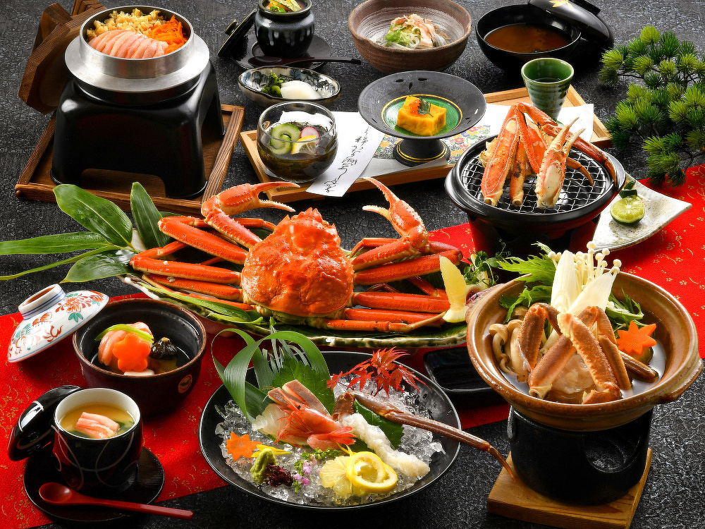 蟹フルコース会席