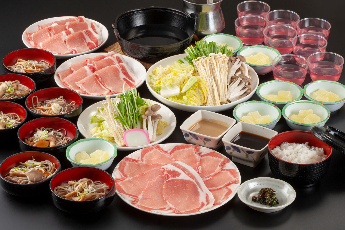 豚肉しゃぶしゃぶの食べ放題